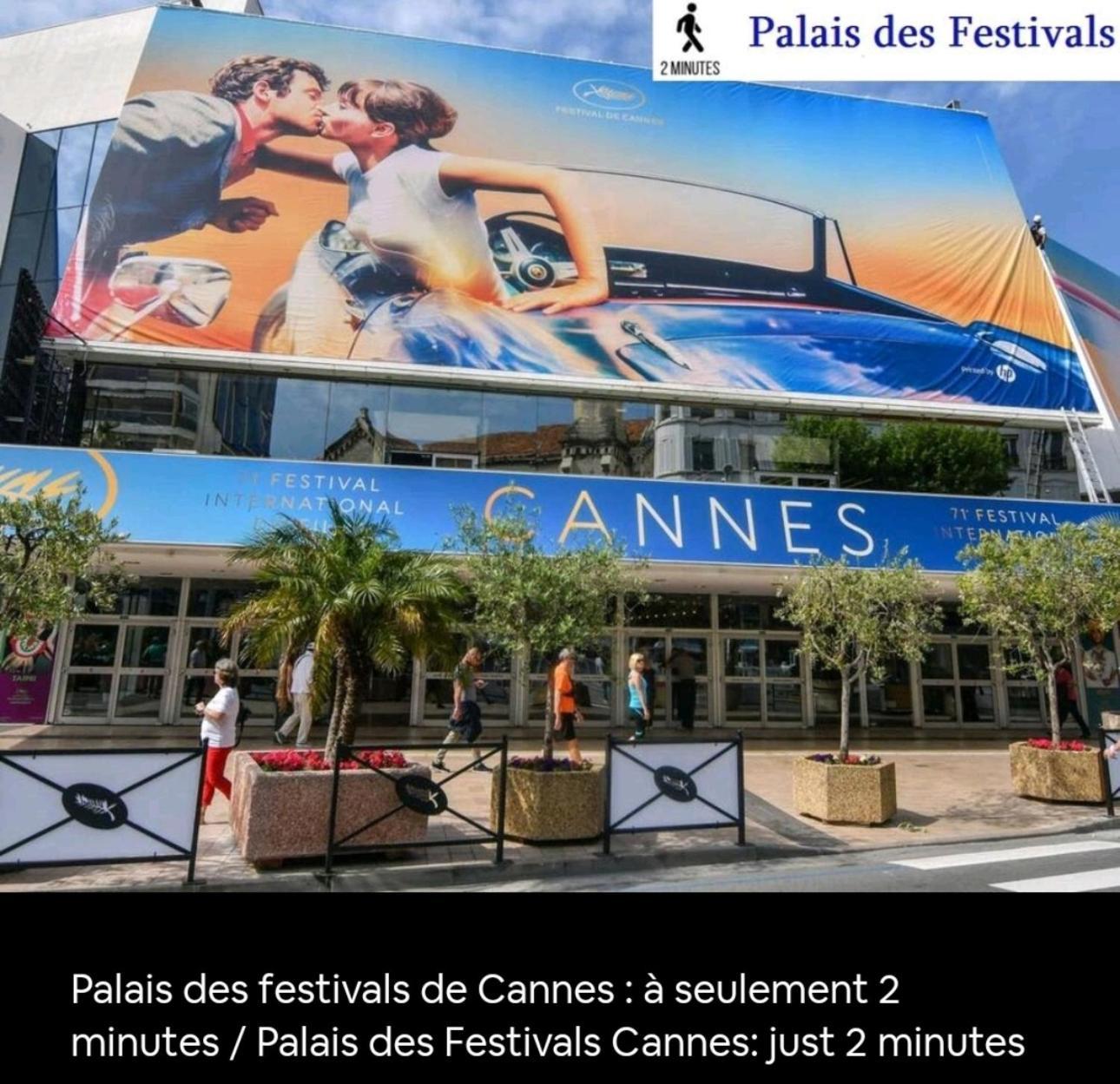 Le Grand Palais Studio A 3 Min De La Croisette Cannes Kültér fotó